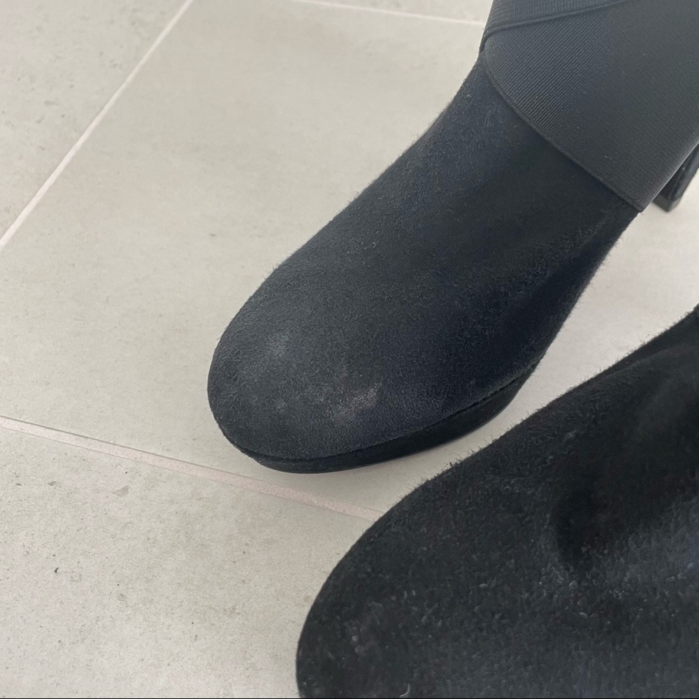 Stuart Weitzman Kilgore Suede Booties View 4